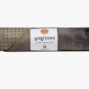 Brand new! Manduka yogi toes mat towel! Skidless! never opened! Color: C…